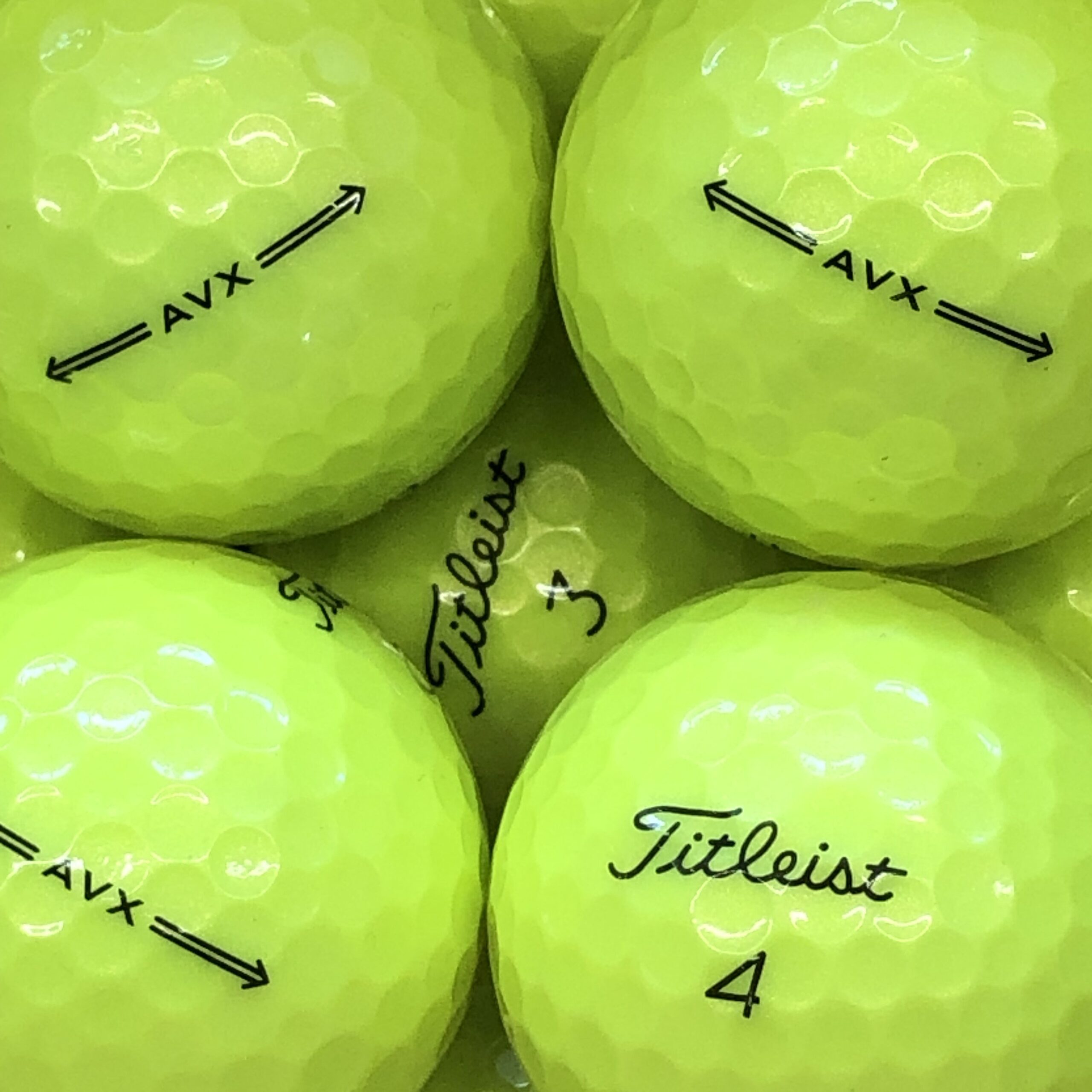 25 TITLEIST AVX GELB AAAA