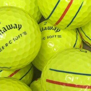 25 CALLAWAY ERC SOFT TRIPLE TRACK GELB AAAA
