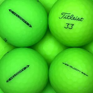 25 TITLEIST VELOCITY GRÜN MATT AAAA/AAA