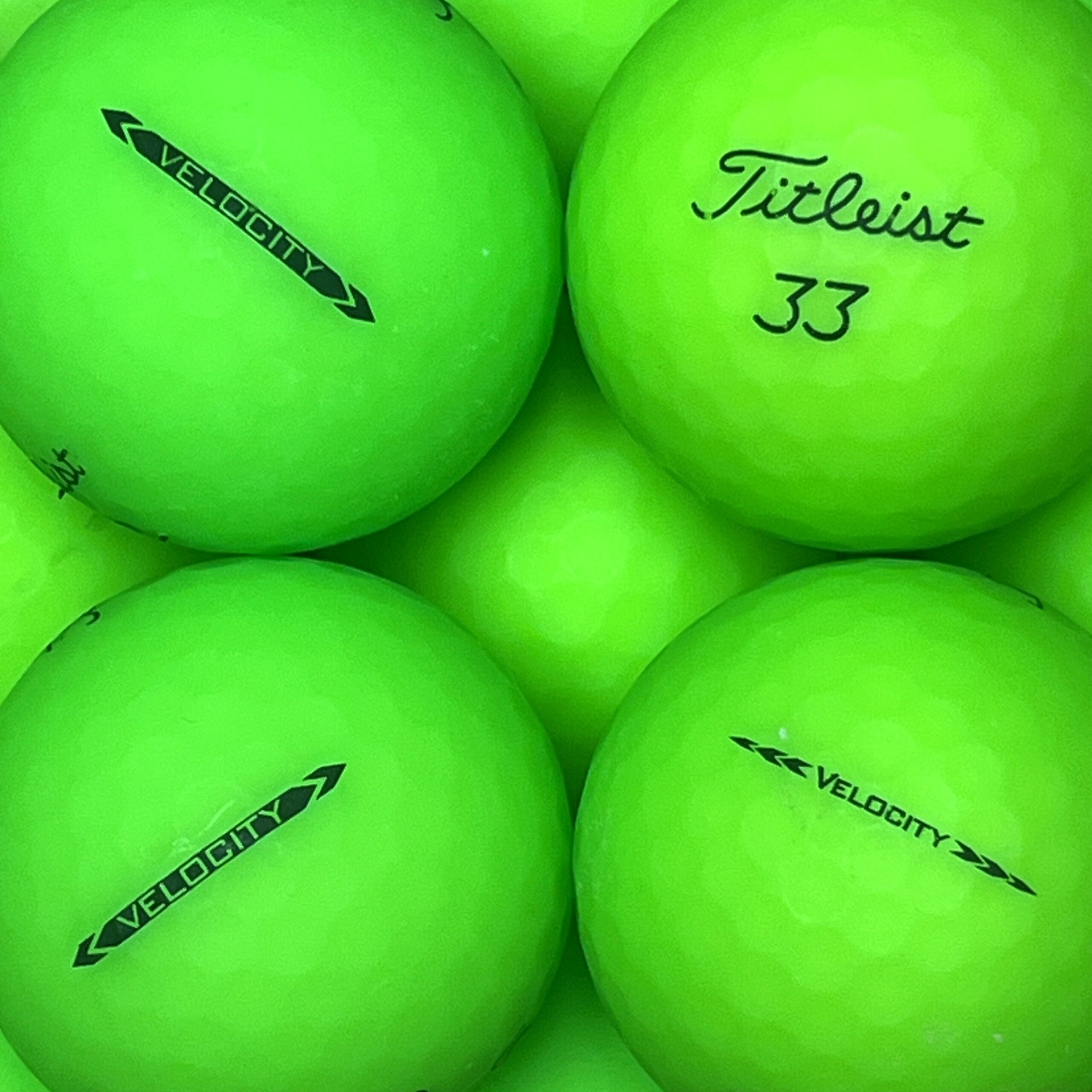 25 TITLEIST VELOCITY GRÜN MATT AAAA/AAA