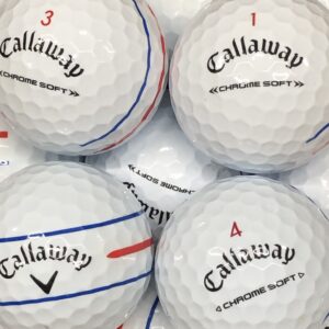 25 CALLAWAY CHROME SOFT TRIPLE TRACK AAAA/AAA
