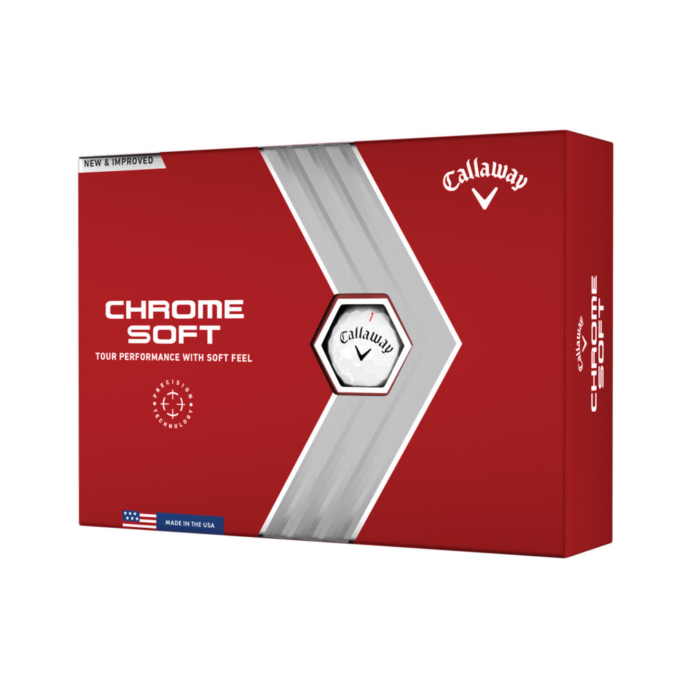 CHROME SOFT CALLAWAY 12 STÜCK NEU