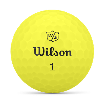 DUO SOFT GELB MODELL 2026 WILSON 12 STÜCK NEU – Bild 3