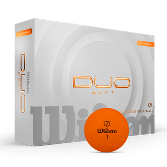 DUO SOFT ORANGE MODELL 2026 WILSON 12 STÜCK NEU