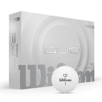 DUO SOFT WEISS MODELL 2026 WILSON 12 STÜCK NEU