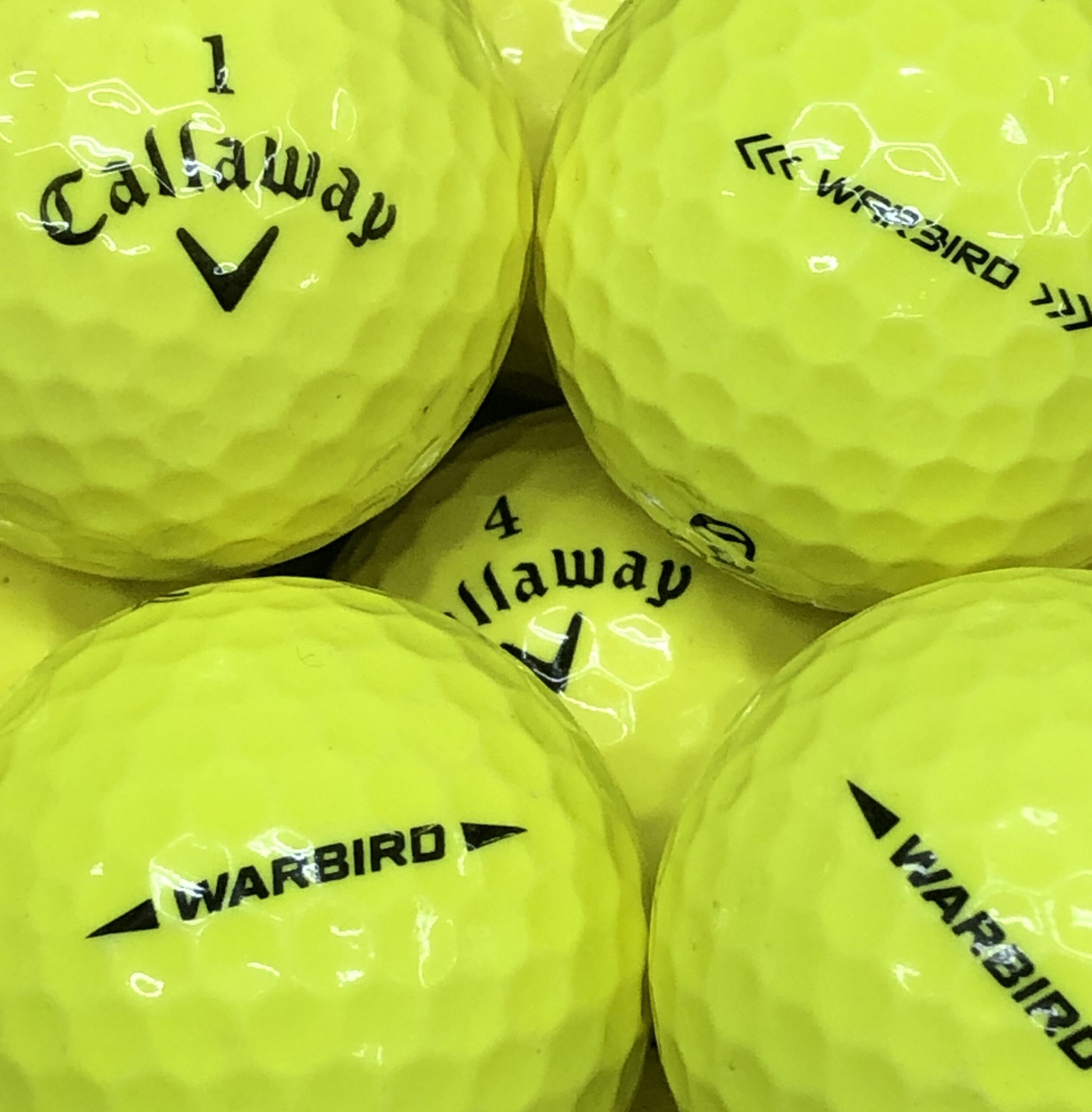 50 CALLAWAY WARBIRD GELB AAA