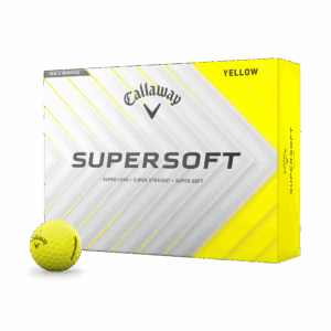 SUPERSOFT GELB MATTE MODELL 2026 CALLAWAY 12 STÜCK NEU