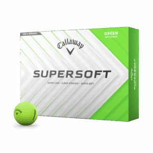 SUPERSOFT GRÜN MATTE MODELL 2026 CALLAWAY 12 STÜCK NEU