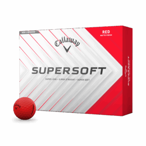 SUPERSOFT ROT MATTE MODELL 2026 CALLAWAY 12 STÜCK NEU
